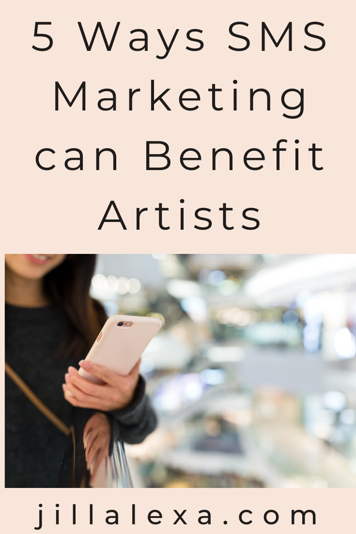 Did you know, your smartphone can allow you to stay connected with clients and be used as a marketing tool. Here are 5 ways SMS marketing can benefit Artists. #SMSMarketing #MobileMarketing #Artists #BusinessTipsforArtists