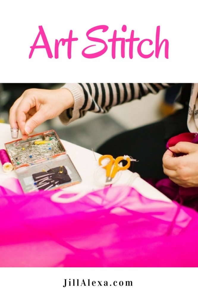 As an avid seamstress and artist, my two passions: Art and Stitch, cannot be separated. What art are you busy stitching right now? #artstitch 