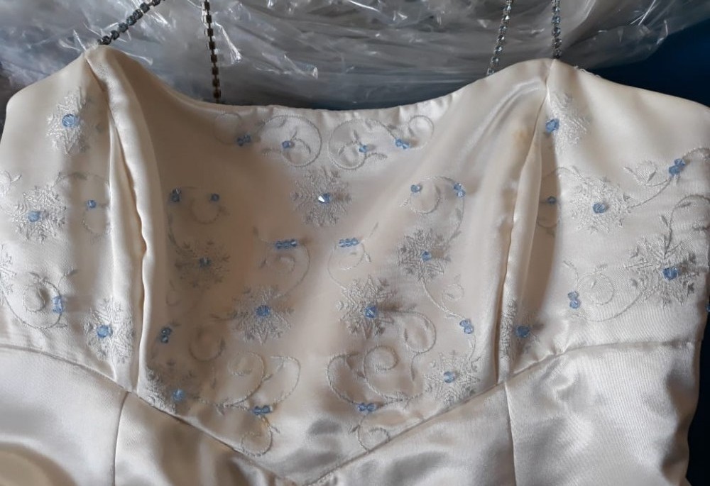 bodice of wedding dress