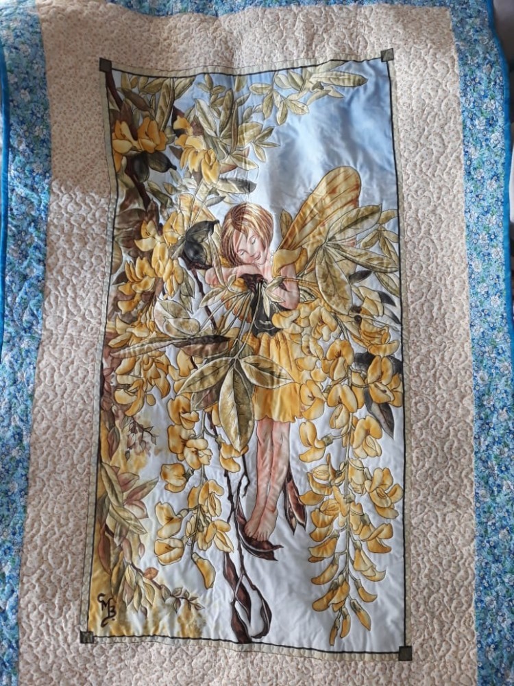 Fairy Quilt Made with Love by Jill Alexa du Preez for Kiara #QuiltingfromtheHeart