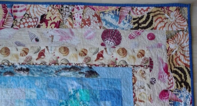 Quilt Border - Made with Love for Granddaughter, Kate by Jill Alexa du Preez #QuiltingfromtheHeart