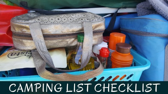 CAMPING LIST CHECKLIST | camping list checklist