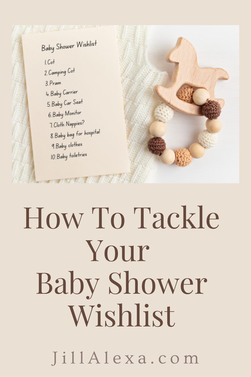 Will you be welcoming a newborn into your family soon? Feeling a bit overwhelmed? Here are 7 awesome tips to help you tackle your baby shower wishlist.  #babyshowerwishlist